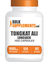 BulkSupplements Longjack Extract Capsules 1000mg front view