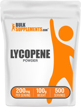 BulkSupplements Lycopene Powder 100g front view