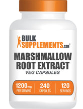 BulkSupplements Marshmallow Root Extract Capsules front view