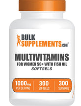 BulkSupplements Multivitamin for Women 50+ Softgels front view
