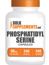 BulkSupplements Phosphatidylserine Capsules 300mg front view