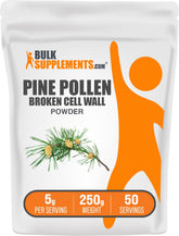 BulkSupplements Pine Pollen Powder 250g front view