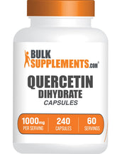 BulkSupplements Quercetin 1000mg capsules front view