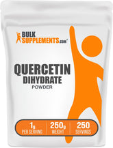 BulkSupplements Quercetin Dihydrate Powder 250g front view