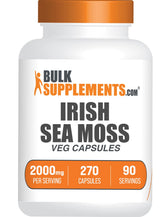 BulkSupplements Sea Moss Capsules front view with packaging