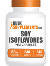 BulkSupplements Soy Isoflavones Capsules 110g front view