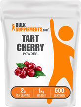 BulkSupplements Tart Cherry Powder 1030g front view