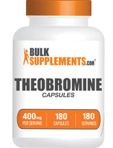BulkSupplements Theobromine 400mg Capsules front view