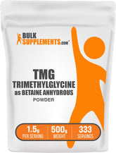 BulkSupplements TMG Powder 500g front view packaging