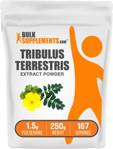 BulkSupplements Tribulus Terrestris Extract Powder 250g front view