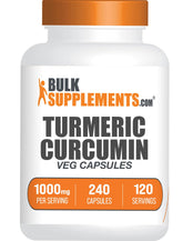 BulkSupplements Turmeric Extract 1000mg capsules front view