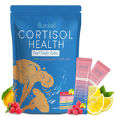 Bunkell Cortisol Calm Powder Drink Mix packaging front view