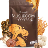 Bunkell Mushroom Coffee Blend packaging front view