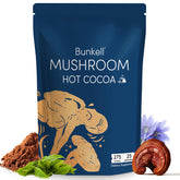 Bunkell Mushroom Hot Cocoa Blend 290g front view with packaging