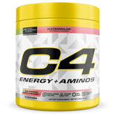 C4 Energy + Aminos 272g front view with packaging