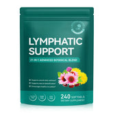 Cacukn Echinacea Lymphatic Support 240 Softgels front view
