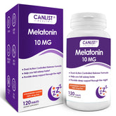 CANLIST Extra Strength Melatonin 10mg Tablets front view
