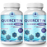 CARE 4 HARMONY Quercetin Gummies front view with packaging
