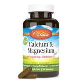 Carlson Calcium and Magnesium Supplement 181g front view