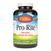 Carlson L-Lysine & L-Proline 500mg supplement front view