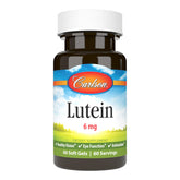 Carlson Lutein Soft Gels 6 mg front view packaging