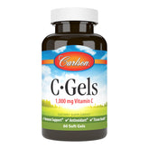 Carlson Vitamin C 1000mg supplement front view
