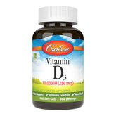 Carlson Vitamin D3 Softgels front view