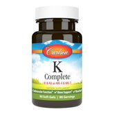 Carlson Vitamin K1 & K2 Supplement front view