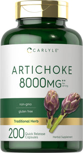Carlyle Artichoke Leaf Extract Capsules 60 Count front view