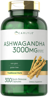 Carlyle Ashwagandha Root Capsules front view