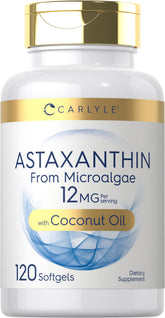 Carlyle Astaxanthin Softgels 12mg front view packaging