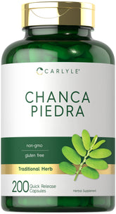 Carlyle Chanca Piedra 500mg quick-release capsules front view