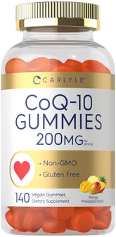 Carlyle CoQ-10 Gummies 200mg front view packaging