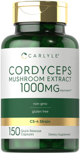 Carlyle Cordyceps CS-4 Mushroom Extract 90 capsules front view