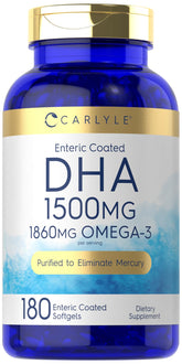 Carlyle DHA Omega-3 Fish Oil Softgels front view