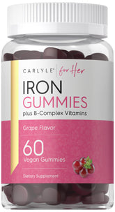 Carlyle Iron Gummies for Her front view packaging