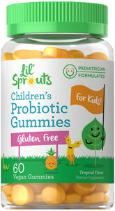 Carlyle Lil' Sprouts Probiotic Gummies front view with packaging