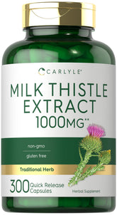 Carlyle Milk Thistle Seed Extract 60 Capsules front view