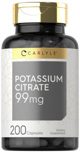Carlyle Potassium Citrate 99mg capsules front view