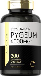 Carlyle Pygeum Bark Capsules 1000mg bottle front view