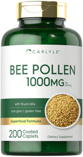 Carlyle Royal Jelly Bee Complex 1000mg capsules front view