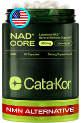 Cata-Kor Liposomal NAD+ Supplement 250mg front view