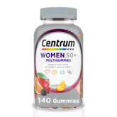 Centrum MultiGummies for Women 50 Plus 140 count bottle front view