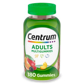 Centrum MultiGummies Gummy Multivitamin for Adults 180 count bottle front view
