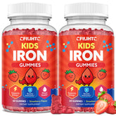 CFILIHTC Iron Gummies for Kids 60 Count Strawberry Flavour front view