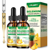 CFILIHTC Selenium Liquid Drops 2 Pack front view with pineapple flavour