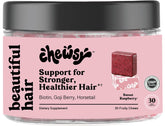 CHEWSY Beautiful Hair Fruity Chews front view packaging