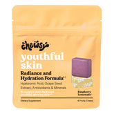 CHEWSY Youthful Skin Chews raspberry lemonade flavour front view