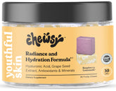 CHEWSY Youthful Skin Fruity Chews Vitamins packaging front view