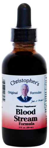 Christopher's Original Formulas Blood Stream Formula 2 oz glycerine extract front view